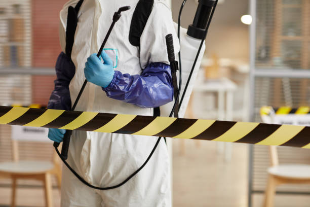 Professional Hoarding Cleanup technician working in Parsippany, NJ